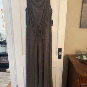 Olive Green Jumpsuit women’s wide leg jumpsuit